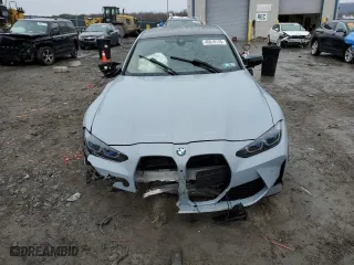 2023 BMW M3 Competition xDrive with VIN WBS43AY02PFP75791, listed as a Copart auction lot 46810125 with 0 mi miles and Salvage Title. Bid and sale history available at carsss.com. Image 5.