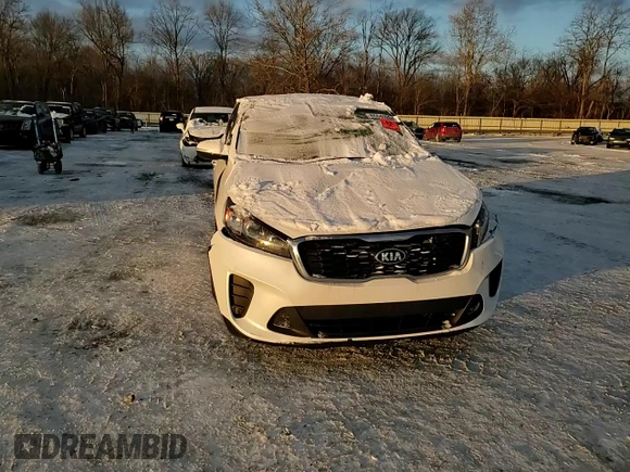 2020 Kia Sorento LX with VIN 5XYPGDA39LG687228, listed as a Copart auction lot 86843204 with 58,971 mi miles and Salvage Title. Bid and sale history available at carsss.com. Image 11.