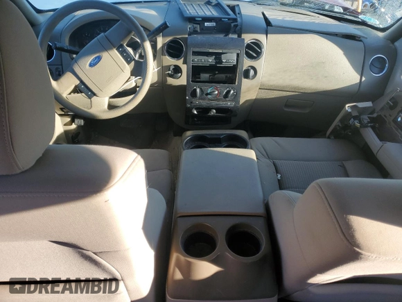 2008 Ford F-150 XLT with VIN 1FTPW12V58FA98009, listed as a Copart auction lot 45314065 with 0 mi miles and Salvage Title. Bid and sale history available at carsss.com. Image 8.