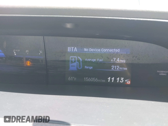 2012 Honda Civic EX-L with VIN 19XFB2F94CE381059, listed as a IAAI auction lot 42107538 with 156,056 mi miles and . Bid and sale history available at DreamBid. Image 15.