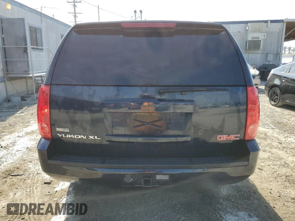 2007 GMC Yukon XL SLT with VIN 1GKFC16027J189256, listed as a Copart auction lot 45907015 with 0 mi miles and Salvage Title. Bid and sale history available at carsss.com. Image 6.