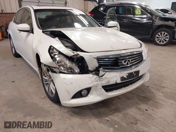 2013 Infiniti G37 x with VIN JN1CV6AR6DM751636, listed as a IAAI auction lot 41129545 with 125,487 mi miles and . Bid and sale history available at carsss.com. Image 6.