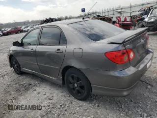 2007 Toyota Corolla CE with VIN 1NXBR32E17Z780565, listed as a Copart auction lot 52213335 with 155,947 mi miles and Salvage Title. Bid and sale history available at carsss.com. Image 2.