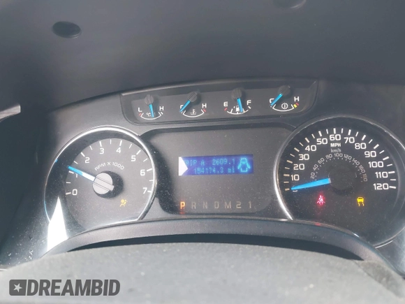 2014 Ford F-150 XL with VIN 1FTFW1EF1EFB50926, listed as a IAAI auction lot 41721129 with 154,174 mi miles. Bid and sale history available at carsss.com. Image 7.