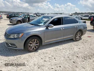 2017 Volkswagen Passat S with VIN 1VWAT7A32HC017063, listed as a Copart auction lot 61218615 with 105,956 mi miles and Salvage title. Bid and sale history available at DreamBid. Image 1.