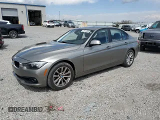 2017 BMW 3 Series 320i xDrive z VIN WBA8A3C54HK691944, wystawiony jako Copart lot #52813025 z przebiegiem 91 452 mil mil oraz Szkoda całkowita • Salvage title. Historia ofert i sprzedaży dostępna na DreamBid. Obrazek 1.
