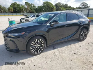 2024 Lexus RX 350h z VIN 2T2BBMCA2RC032641, wystawiony jako Copart lot #58227935 z przebiegiem 6 756 mil mil oraz Szkoda całkowita • Salvage title. Historia ofert i sprzedaży dostępna na DreamBid. Obrazek 1.