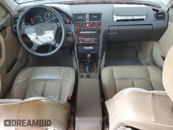 1996 Mercedes-Benz C with VIN WDBHA28E1TF402525, listed as a Copart auction lot 69050504 with 178,492 mi miles and Salvage Title. Bid and sale history available at carsss.com. Image 8.