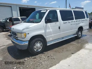 2001 Ford Econoline Passenger XL z VIN 1FBSS31L41HA22362, wystawiony jako Copart lot #61076525 z przebiegiem 97 207 mil mil oraz Szkoda całkowita • Salvage title. Historia ofert i sprzedaży dostępna na DreamBid. Obrazek 1.