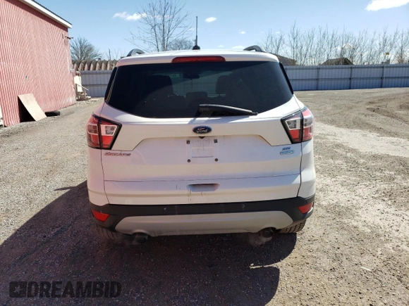 2017 Ford Escape SE with VIN 1FMCU0GD9HUA55234, listed as a Copart auction lot 54173385 with 216,896 mi miles and Clean Title. Bid and sale history available at DreamBid. Image 6.