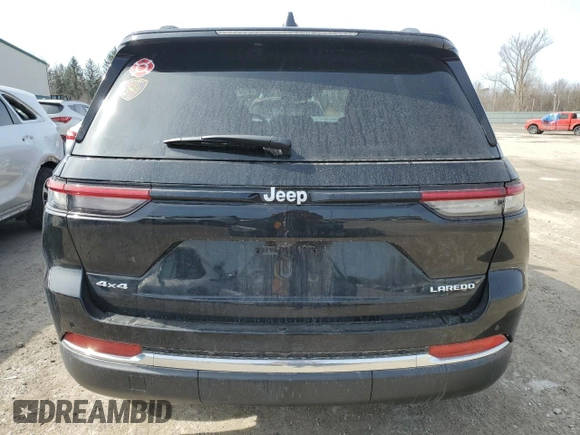 2024 Jeep Grand Cherokee Altitude X with VIN 1C4RJHAG1RC194161, listed as a Copart auction lot 49247525 with 7,509 mi miles and Salvage title. Bid and sale history available at DreamBid. Image 6.
