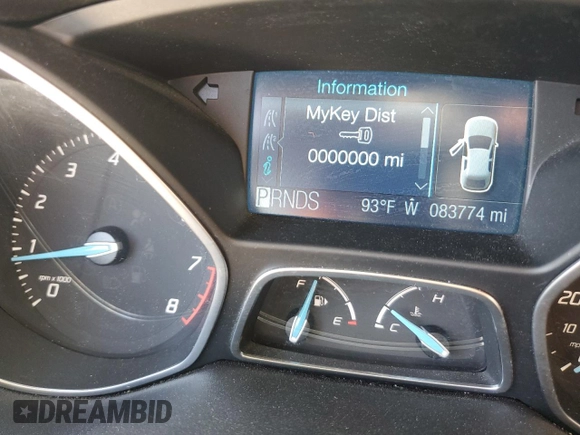 2012 Ford Focus SE with VIN 1FAHP3F25CL329102, listed as a Copart auction lot 65479965 with 83,774 mi miles and Clean title. Bid and sale history available at DreamBid. Image 9.
