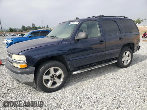 2006 Chevrolet Tahoe LS z VIN 1GNEC13V46R162171, wystawiony jako Copart lot #59818735 z przebiegiem 209 145 mil mil oraz Szkoda całkowita • Salvage title. Historia ofert i sprzedaży dostępna na DreamBid. Obrazek 1.