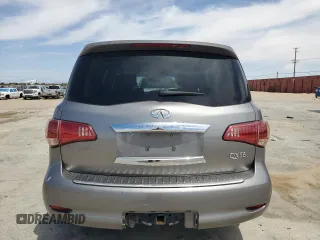 2011 Infiniti QX56 8-passenger with VIN JN8AZ2ND0B9701819, listed as a Copart auction lot 54975635 with 186,584 mi miles and Clean Title. Bid and sale history available at carsss.com. Image 6.