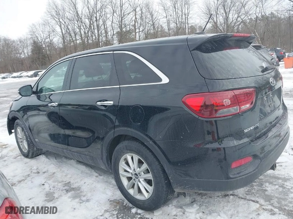 2019 Kia Sorento LX V6 with VIN 5XYPGDA50KG498757, listed as a IAAI auction lot 41612785 with 183,032 mi miles. Bid and sale history available at carsss.com. Image 14.