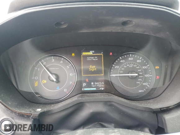 2020 Subaru Impreza z VIN 4S3GKAB63L3600529, wystawiony jako Copart lot #57109625 z przebiegiem 101 752 mil mil oraz Szkoda całkowita • Salvage title. Historia ofert i sprzedaży dostępna na DreamBid. Obrazek 9.