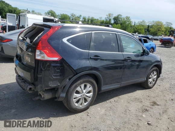 2013 Honda CR-V EX z VIN 2HKRM4H53DH642319, wystawiony jako Copart lot #58510415 z przebiegiem 132 663 mil mil oraz Szkoda całkowita • Salvage title. Historia ofert i sprzedaży dostępna na DreamBid. Obrazek 3.