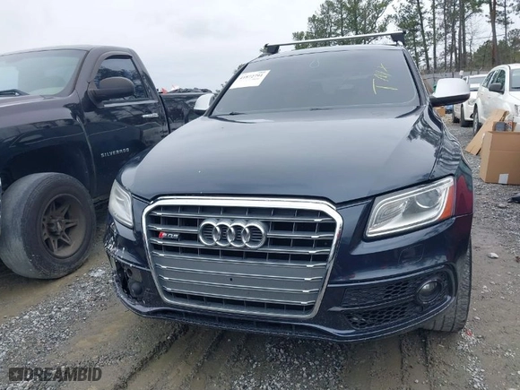 2014 Audi SQ5 Prestige with VIN WA1VGAFP5EA039920, listed as a IAAI auction lot 41872791 with 110,401 mi miles. Bid and sale history available at carsss.com. Image 12.