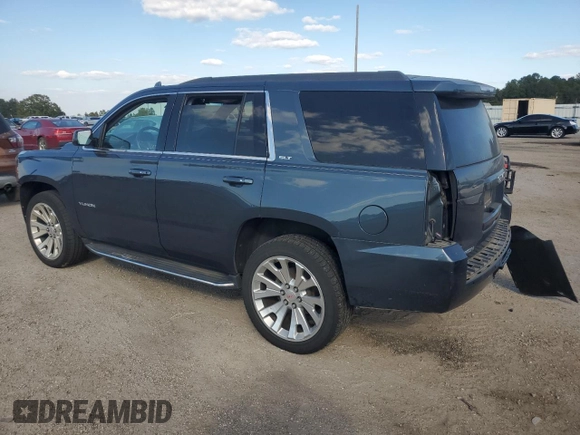 2019 GMC Yukon SLT with VIN 1GKS1BKC0KR387936, listed as a Copart auction lot 77191904 with 60,514 mi miles and Salvage Title. Bid and sale history available at carsss.com. Image 2.