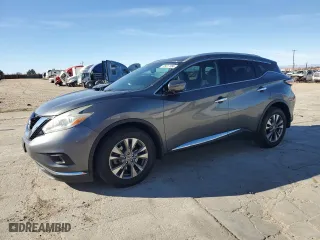 2017 Nissan Murano SV with VIN 5N1AZ2MG0HN135101, listed as a Copart auction lot 85617384 with 91,167 mi miles and Salvage Title. Bid and sale history available at carsss.com. Image 1.