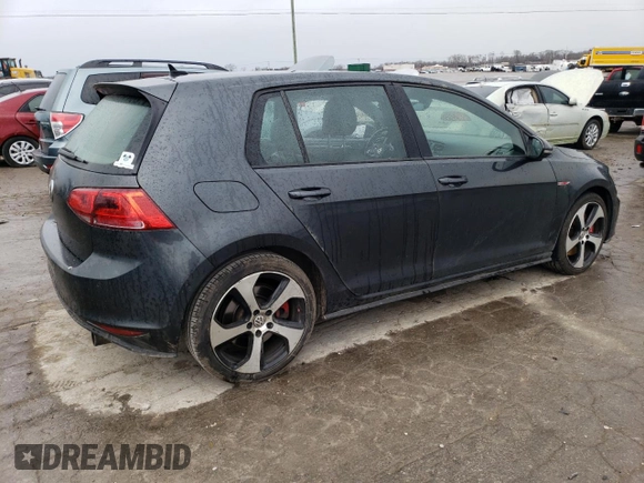 2017 Volkswagen Golf GTI S with VIN 3VW447AU3HM018692, listed as a Copart auction lot 41801993 with 102,819 mi miles. Bid and sale history available at carsss.com. Image 3.