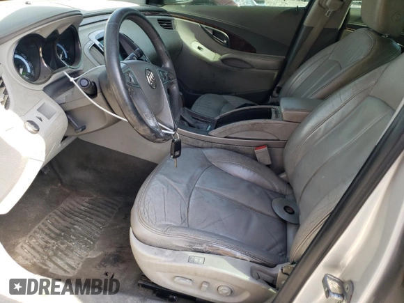 2013 Buick LaCrosse Leather with VIN 1G4GC5ER6DF312784, listed as a Copart auction lot 46216775 with 130,730 mi miles and Salvage Title. Bid and sale history available at DreamBid. Image 7.