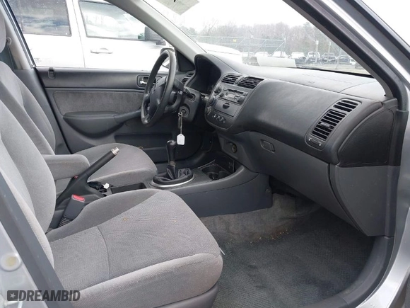 2002 Honda Civic EX with VIN 1HGES25702L065788, listed as a IAAI auction lot 41629120 with 1 mi miles. Bid and sale history available at carsss.com. Image 5.