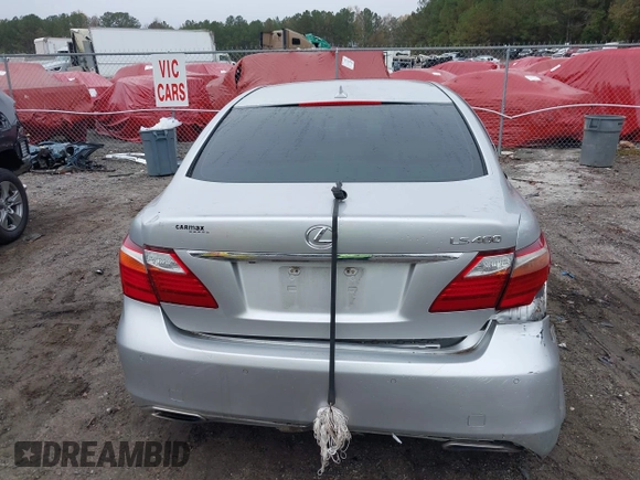 2011 Lexus LS 460 with VIN JTHBL5EF9B5108034, listed as a IAAI auction lot 40823390 with Not provided miles and . Bid and sale history available at DreamBid. Image 15.