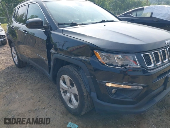 2021 Jeep Compass Latitude with VIN 3C4NJDBB7MT541189, listed as a IAAI auction lot 42429556 with 44,056 mi miles and . Bid and sale history available at DreamBid. Image 6.