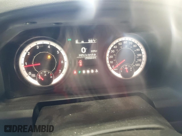 2017 Ram 1500 Tradesman with VIN 3C6JR6DGXHG504641, listed as a Copart auction lot 44434515 with 159,894 mi miles and Salvage title. Bid and sale history available at DreamBid. Image 9.
