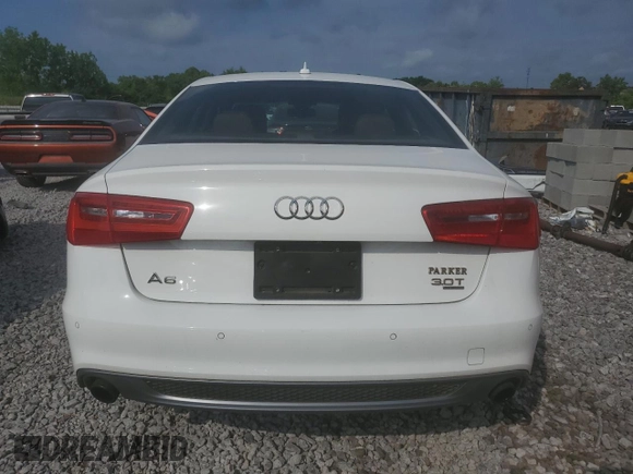 2014 Audi A6 3.0T Prestige with VIN WAUHGAFC6EN132936, listed as a Copart auction lot 55176055 with 113,418 mi miles and Clean Title. Bid and sale history available at carsss.com. Image 6.