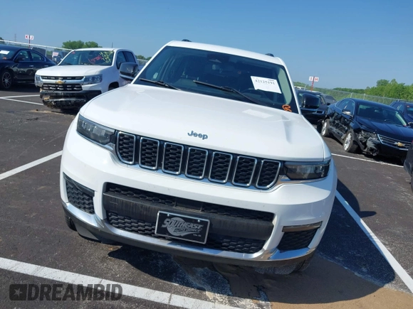 2023 Jeep Grand Cherokee Limited z VIN 1C4RJKBG2P8793419, wystawiony jako IAAI lot #42125191 z przebiegiem 64 510 mil mil oraz . Historia ofert i sprzedaży dostępna na DreamBid. Obrazek 12.