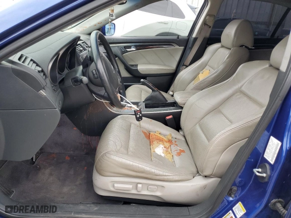 2007 Acura TL Type-S with VIN 19UUA76597A021476, listed as a Copart auction lot 48670765 with 0 mi miles and Salvage Title. Bid and sale history available at carsss.com. Image 7.