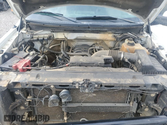2013 Ford F-150 XL with VIN 1FTFW1EF3DKD19320, listed as a Copart auction lot 57107975 with 258,279 mi miles and Salvage title. Bid and sale history available at DreamBid. Image 11.