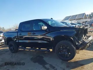 2024 Chevrolet Silverado 1500 Custom Trail Boss with VIN 3GCPDCEK6RG332029, listed as a IAAI auction lot 41299212 with 7,480 mi miles. Bid and sale history available at carsss.com. Image 14.