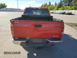 2009 GMC Canyon SLE2 with VIN 1GTCS13E898110376, listed as a Copart auction lot 76249874 with 107,503 mi miles and Salvage Title. Bid and sale history available at carsss.com. Image 6.