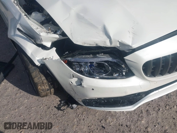 2021 Mercedes-Benz C with VIN W1KWK8HB4MG062688, listed as a IAAI auction lot 41564186 with 18,326 mi miles and . Bid and sale history available at DreamBid. Image 6.