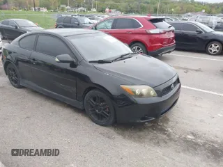 2008 Scion tC Spec with VIN JTKDE167480236877, listed as a IAAI auction lot 42062860 with 187,506 mi miles. Bid and sale history available at carsss.com. Image 1.