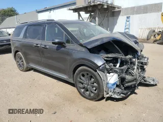 2024 Kia Carnival SX Prestige with VIN KNDNE5H33R6341891, listed as a Copart auction lot 71722024 with 26,807 mi miles and Clean Title. Bid and sale history available at carsss.com. Image 4.