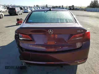 2016 Acura TLX with VIN 19UUB1F33GA000969, listed as a Copart auction lot 48366705 with 110,563 mi miles and Salvage Title. Bid and sale history available at carsss.com. Image 6.
