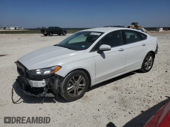 2018 Ford Fusion SE with VIN 3FA6P0H70JR194916, listed as a Copart auction lot 49591425 with 93,826 mi miles and Salvage Title. Bid and sale history available at carsss.com. Image 1.
