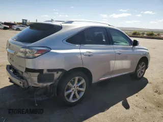 2010 Lexus RX 350 with VIN 2T2ZK1BA6AC010077, listed as a Copart auction lot 52086655 with 160,041 mi miles and Salvage Title. Bid and sale history available at DreamBid. Image 3.
