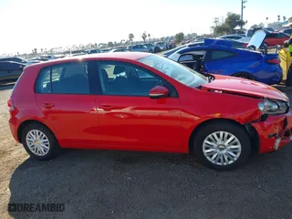 2010 Volkswagen Golf with VIN WVWDB7AJ7AW406433, listed as a IAAI auction lot 41651939 with 111,286 mi miles. Bid and sale history available at carsss.com. Image 13.
