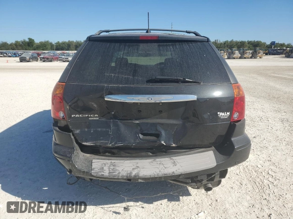 2008 Chrysler Pacifica Touring with VIN 2A8GM68X78R619504, listed as a Copart auction lot 82215024 with 109,243 mi miles and Salvage title. Bid and sale history available at DreamBid. Image 6.