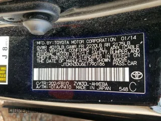 2014 Toyota Prius Four with VIN JTDKN3DU6E1790186, listed as a Copart auction lot 52190785 with 170,673 mi miles and Salvage Title. Bid and sale history available at carsss.com. Image 15.