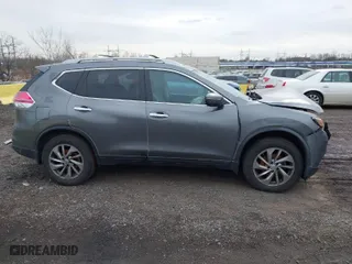 2014 Nissan Rogue SV with VIN 5N1AT2MV7EC808022, listed as a IAAI auction lot 41605145 with 47,090 mi miles. Bid and sale history available at carsss.com. Image 13.