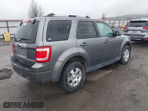 2011 Ford Escape Limited with VIN 1FMCU9E77BKC23697, listed as a IAAI auction lot 41925905 with 167,513 mi miles and . Bid and sale history available at DreamBid. Image 4.