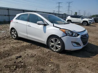 2013 Hyundai Elantra with VIN KMHD35LE2DU123175, listed as a Copart auction lot 59985055 with 136,503 mi miles and Salvage title. Bid and sale history available at DreamBid. Image 4.