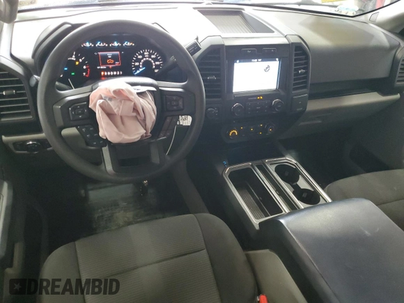 2017 Ford F-150 XL with VIN 1FTEX1EP6HFC30227, listed as a Copart auction lot 59262415 with 101,185 mi miles and Salvage title. Bid and sale history available at DreamBid. Image 8.