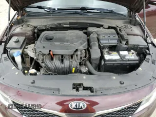 2016 Kia Optima LX with VIN 5XXGT4L3XGG104961, listed as a Copart auction lot 54700085 with 89,775 mi miles and Salvage Title. Bid and sale history available at carsss.com. Image 11.